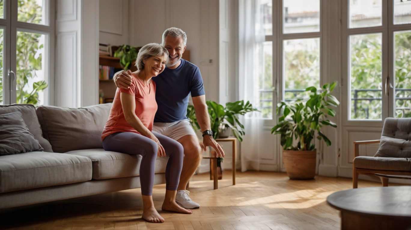Séance de fitness débutant